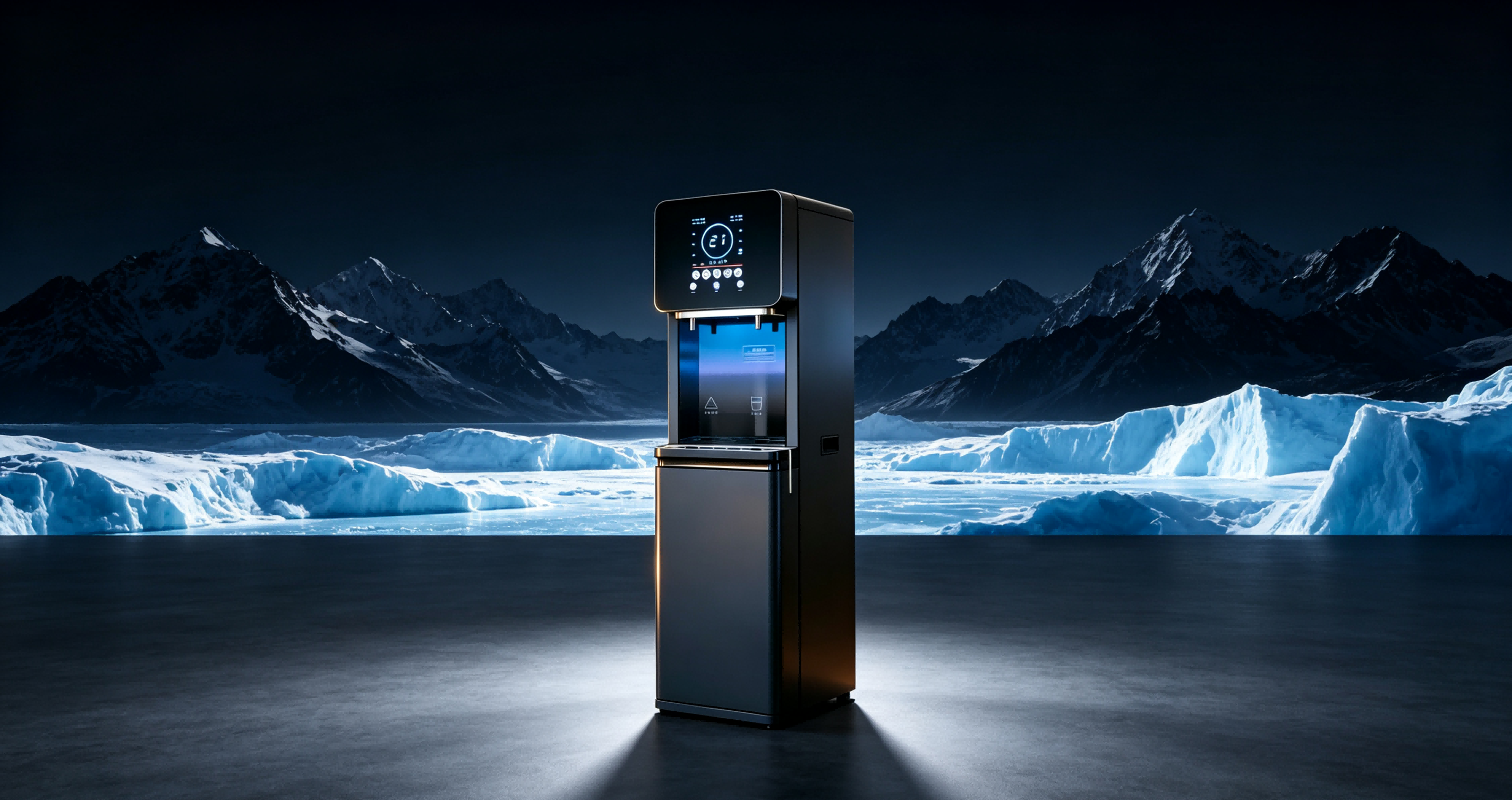 AIHUAPU Vertical Commercial Water Dispenser & Purifier — Product Introduction图1